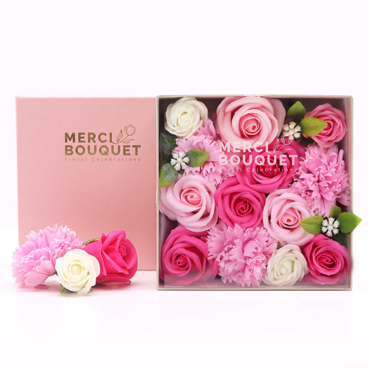 Bouquet Rose Soaps Gift Box