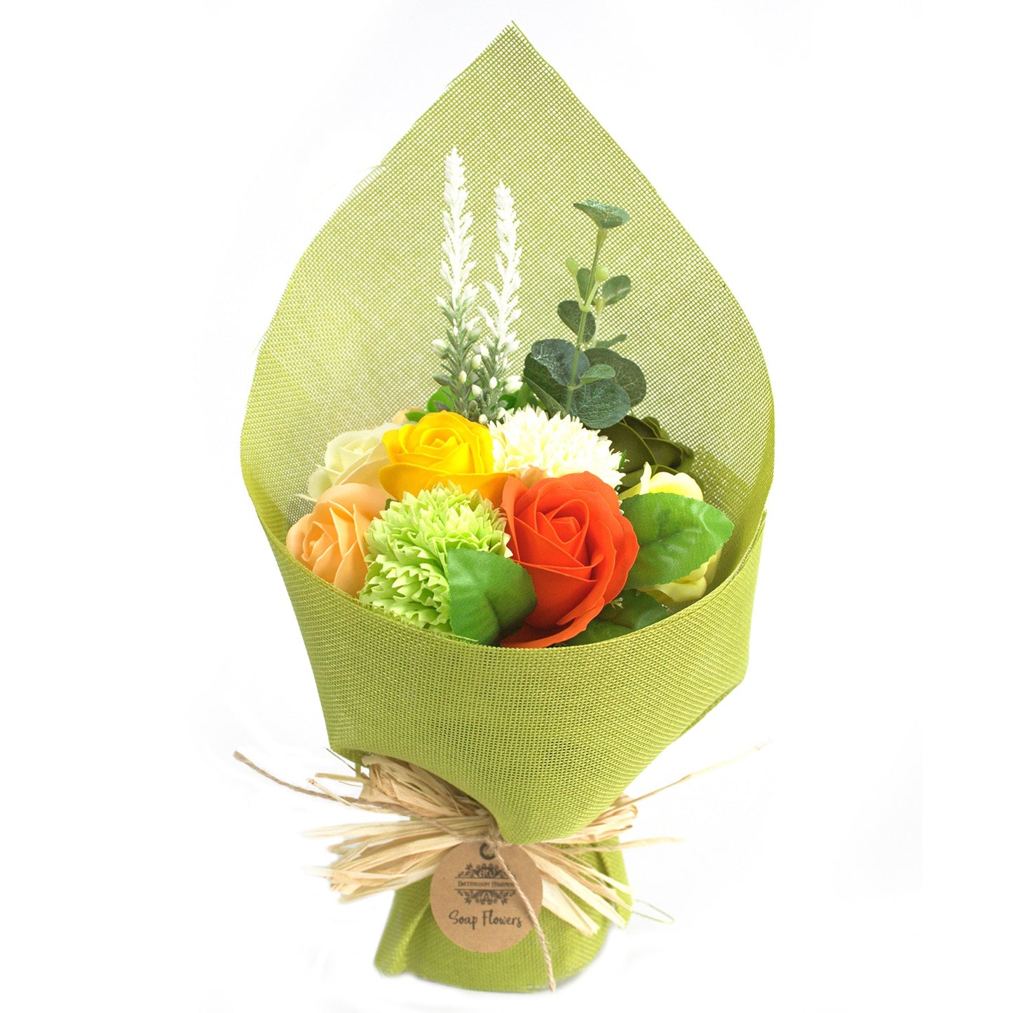 Green Bouquet of Rose Soaps