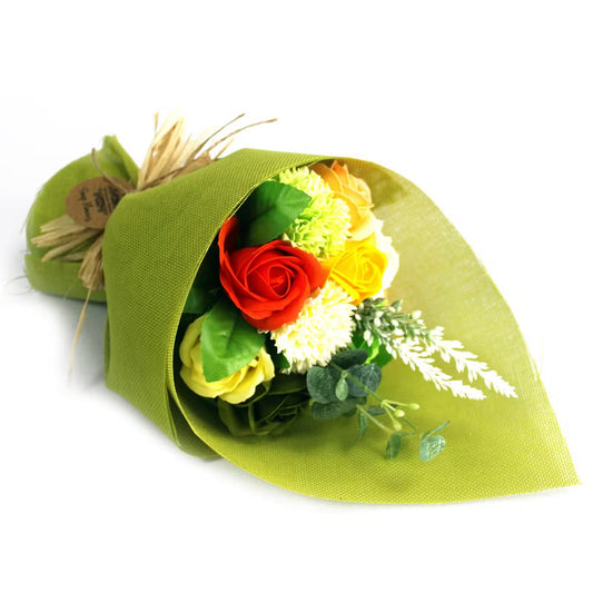 Green Bouquet of Rose Soaps