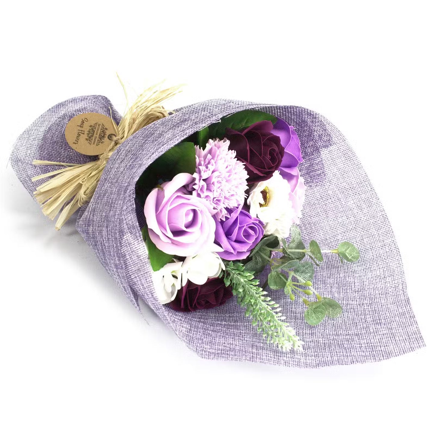 Lilac Bouquet of Rose Soaps