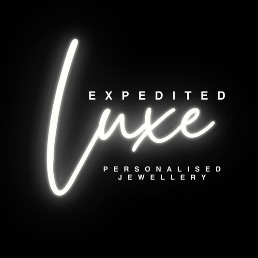 Upgrade Expedited Production and Shipping for Personalised Jewellery