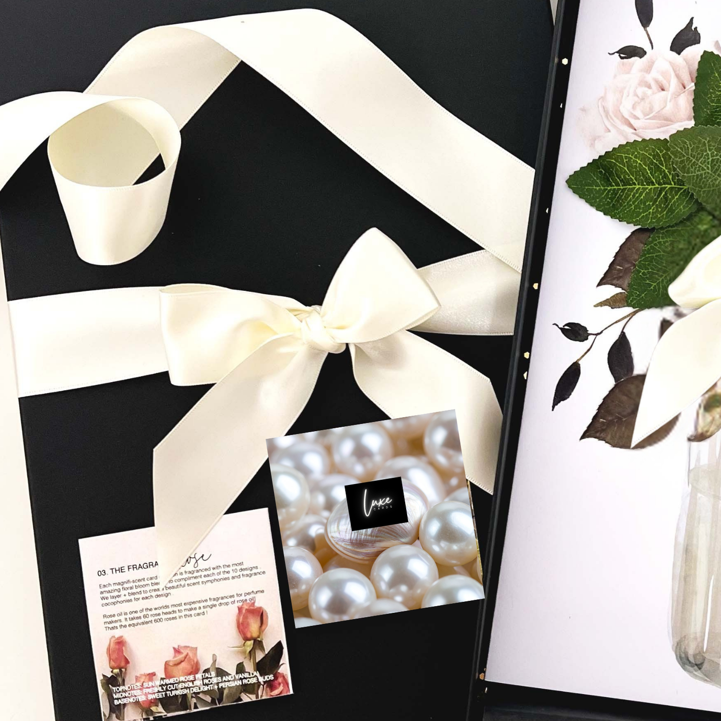 Real Freshwater Pearl Wedding Anniversary Card For Wife