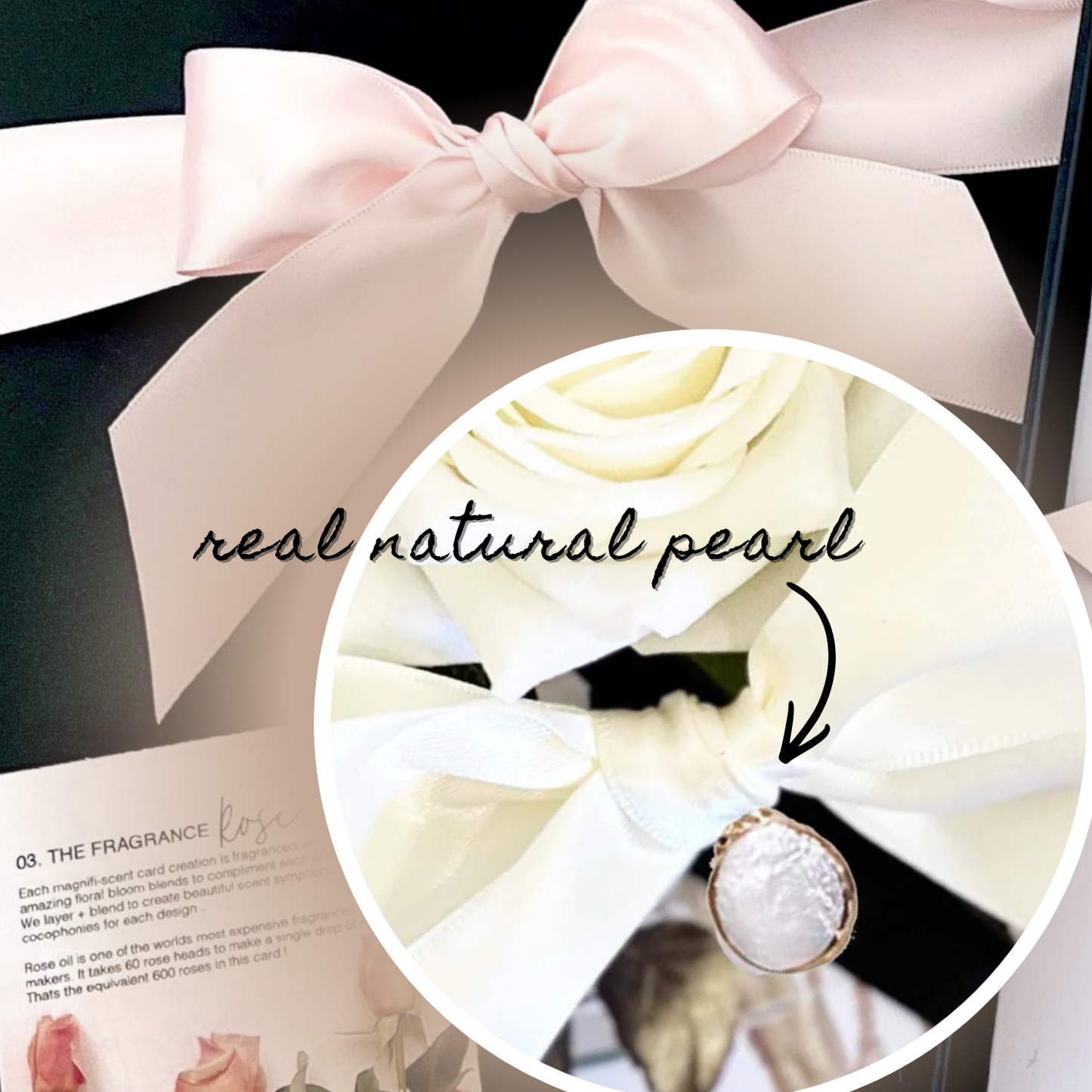 Real Freshwater Pearl Wedding Anniversary Card For Wife