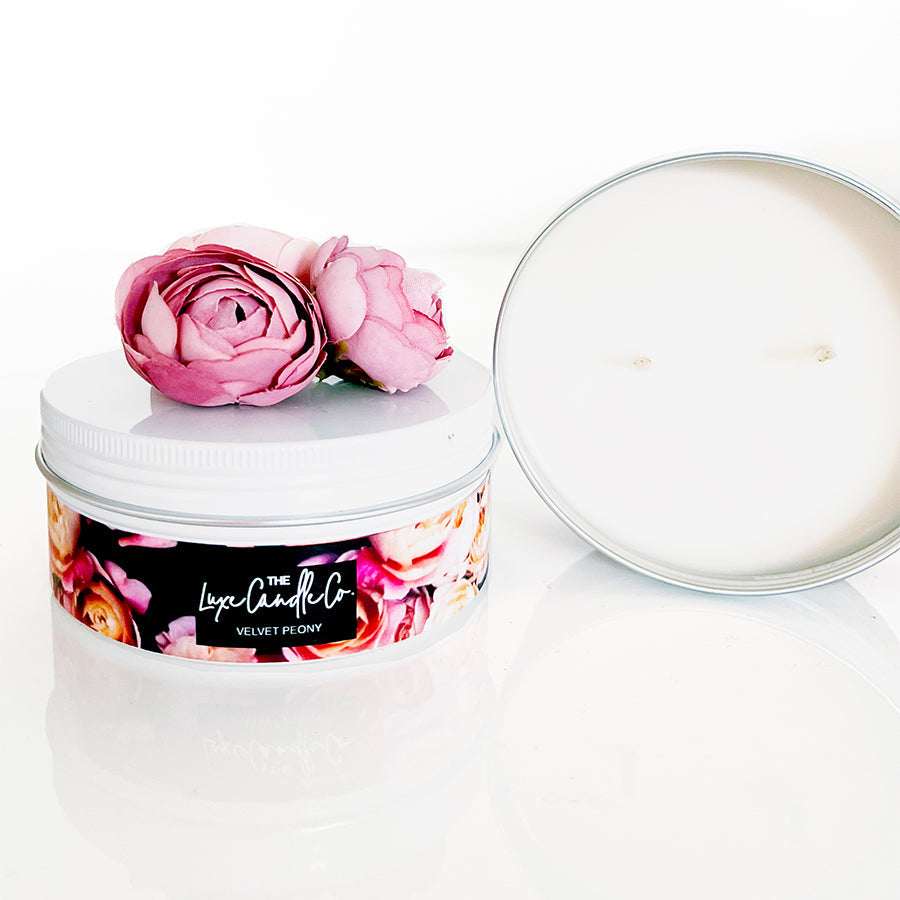 Peony Mum Candle present - a gift for mum birthday