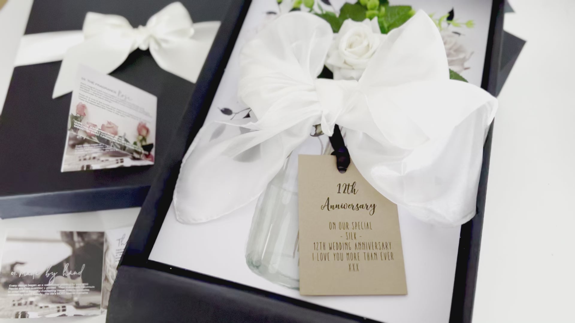 See the luxury pure raw mulberry silk card in action in our new video clip