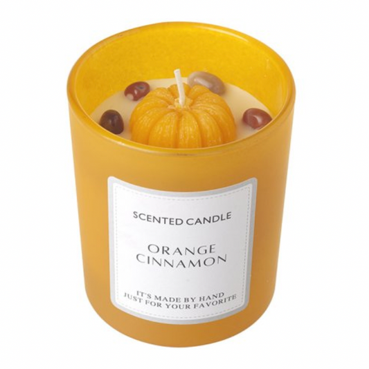 Orange Cinnamon Pumpkin Candle. Pre-Order