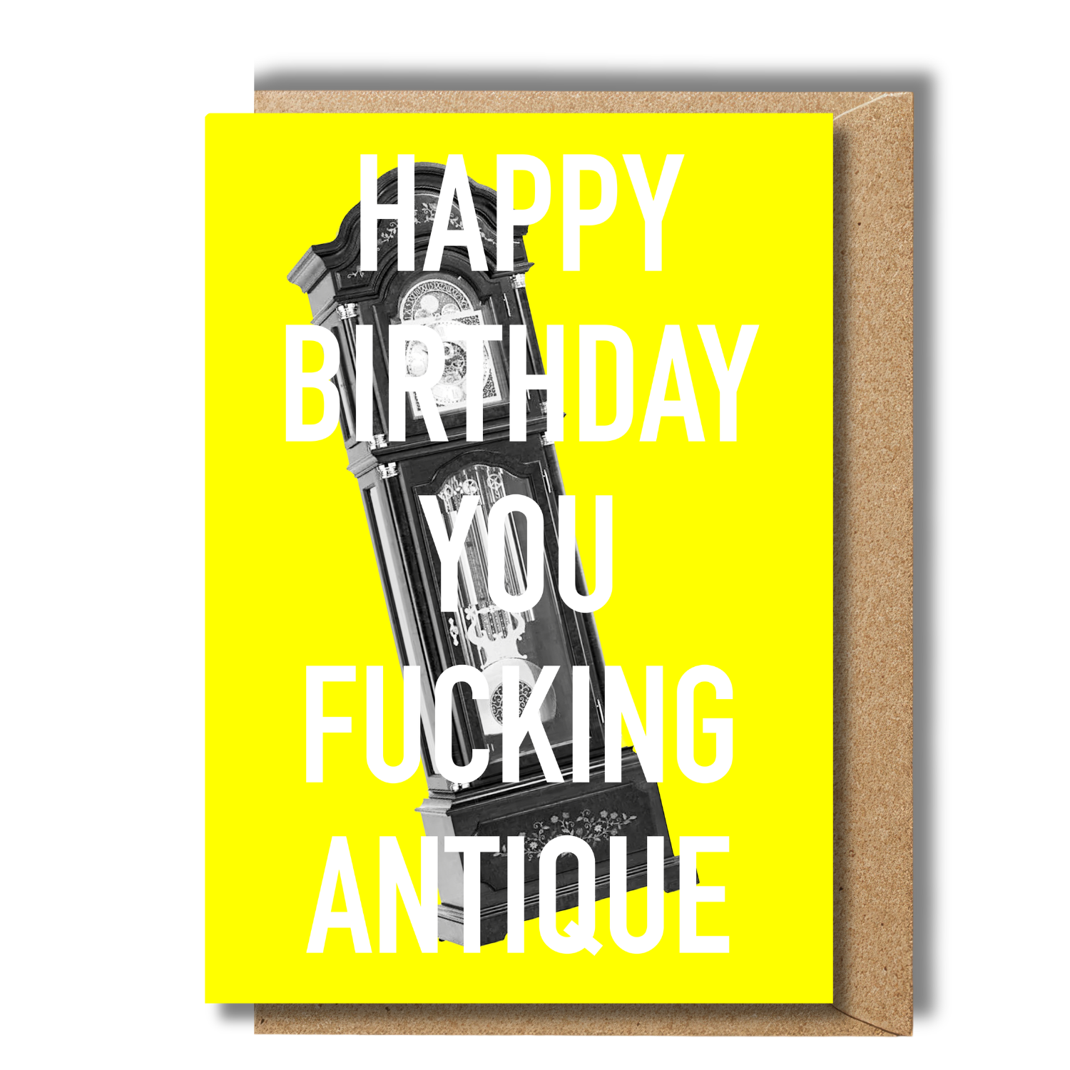 rude birthday card happy birthday antique