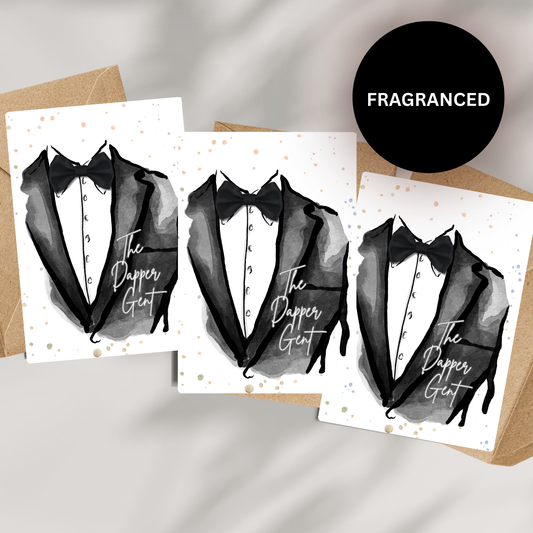 Stylish handmade luxury invitations cards for him