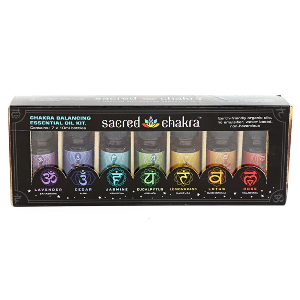 7 Sacred Chakra Essential Oils Kit