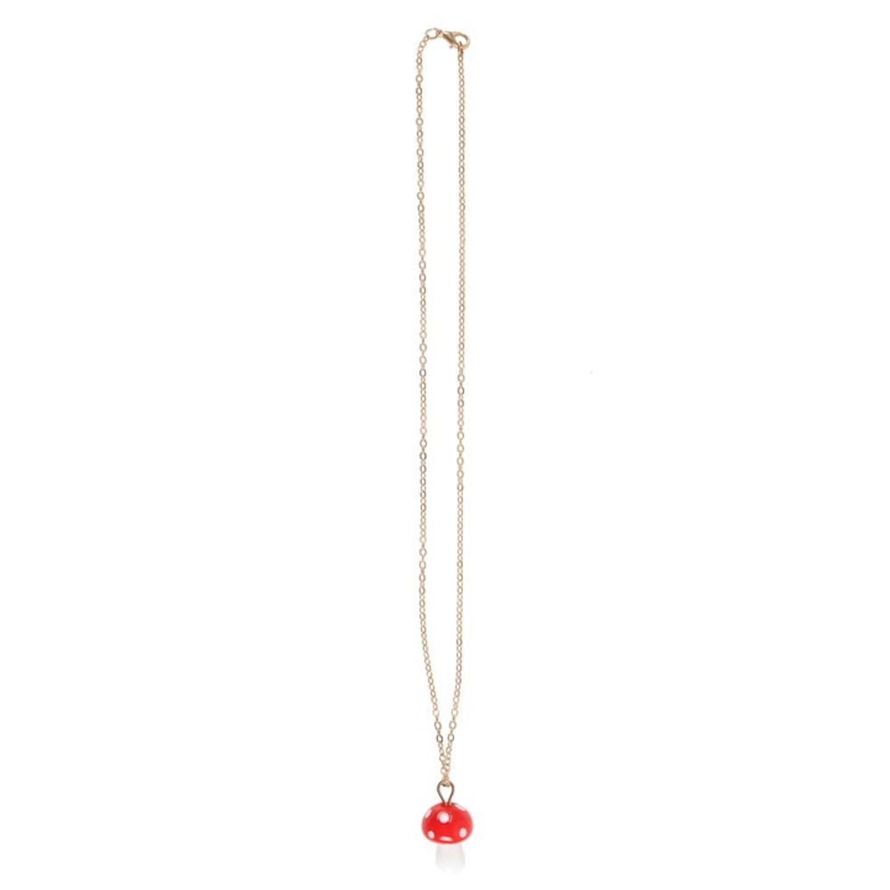 Toadstool Charm Necklace Card