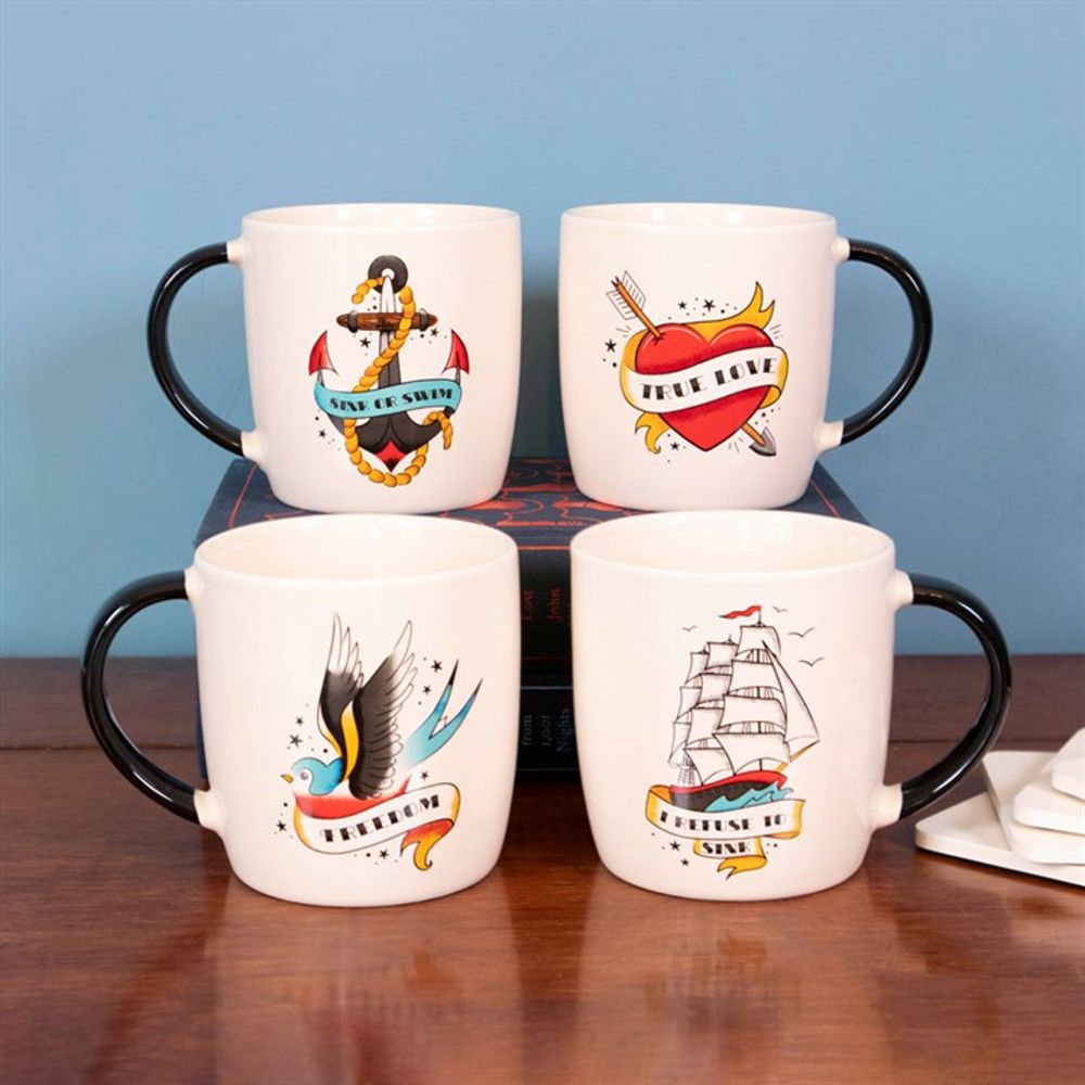 Freedom Tattoo Sparrow Mug