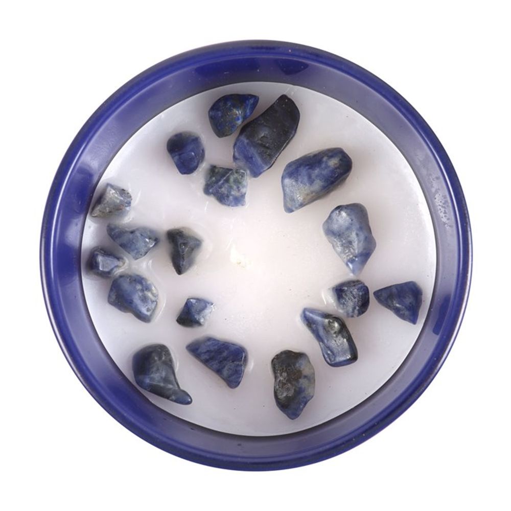 Taurus Amber & Vanilla Gemstone Zodiac Candle