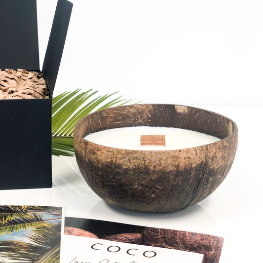Bali Coconut Candle - Beautiful eco gifts for her