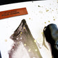 Pour Homme Tan Leather tag on each mans card