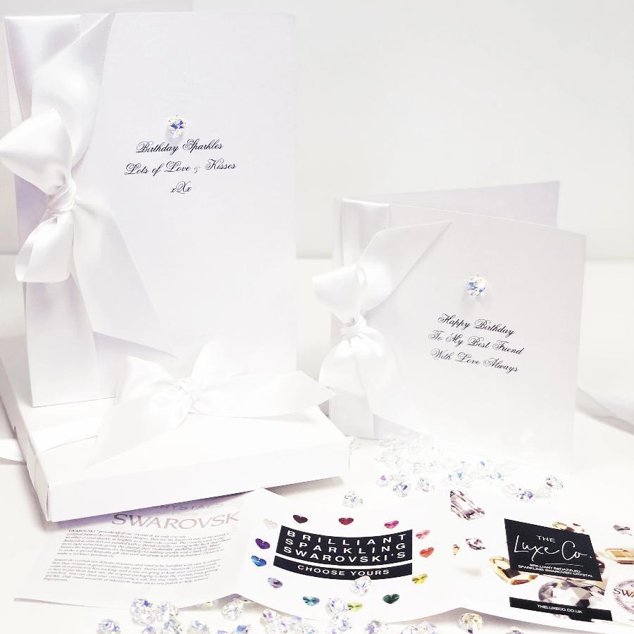 Luxury confirmation cards by the luxe co