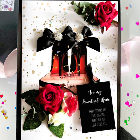 Louboutin shoe luxury mothers day cards