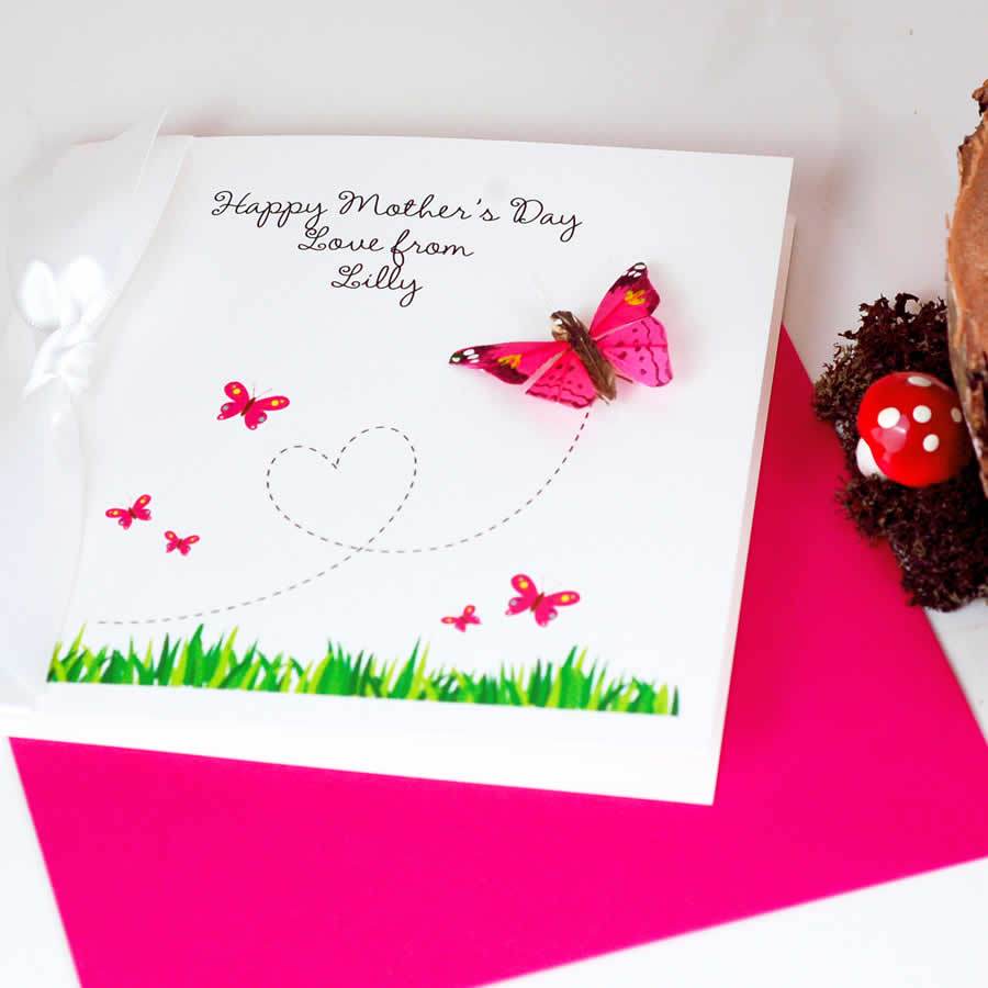 Handmade Mothers Day card for first mothers day | The Luxe Co