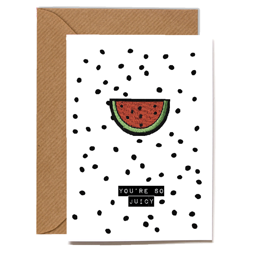 Wholesale Cards: Playful Scented Motif Cards - Cherry