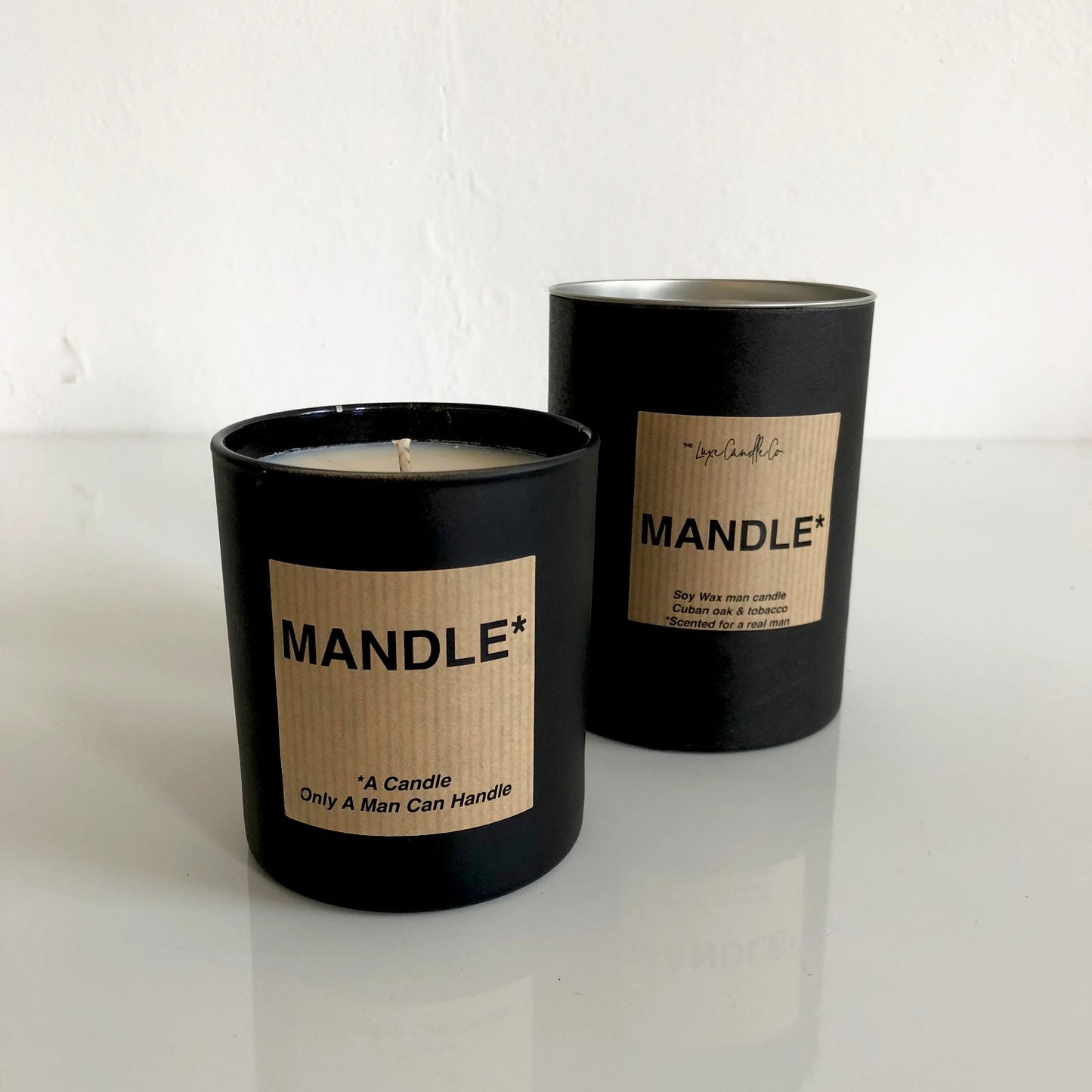 Mens gift idea valentines day - The Mandle a man candle
