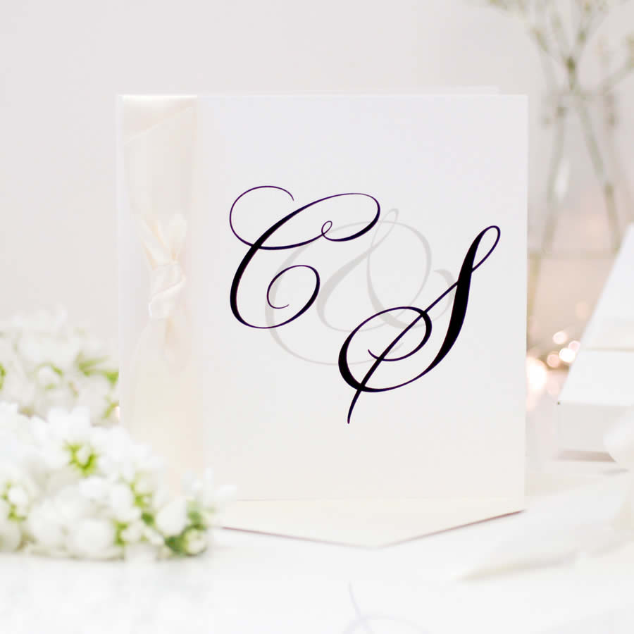 Monogram Personalised Initials Cards - theluxeco.co.uk