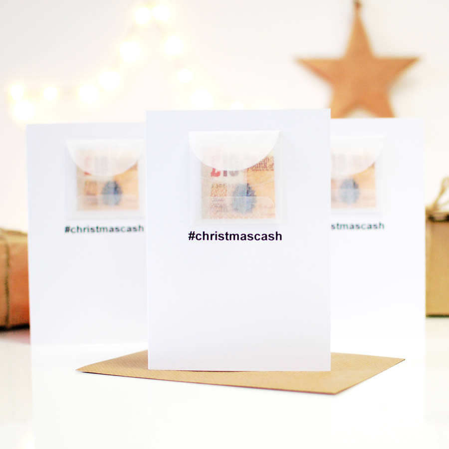 Pack of personalised christmas cards | The Luxe Co