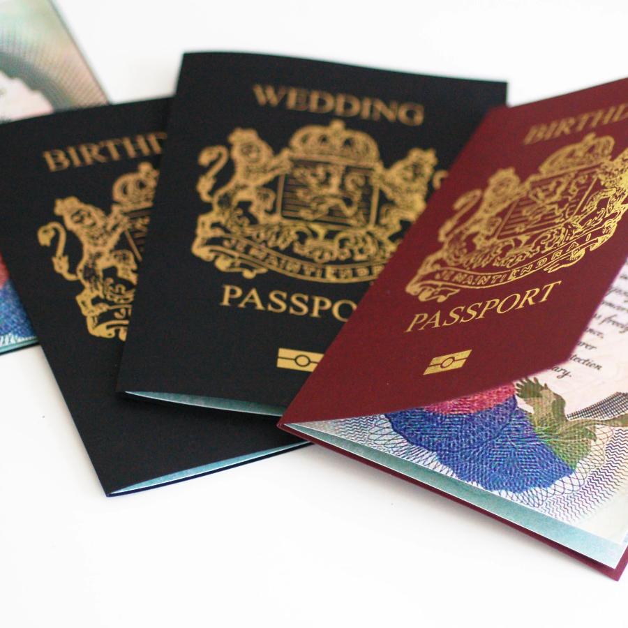 Foiled Passport Card