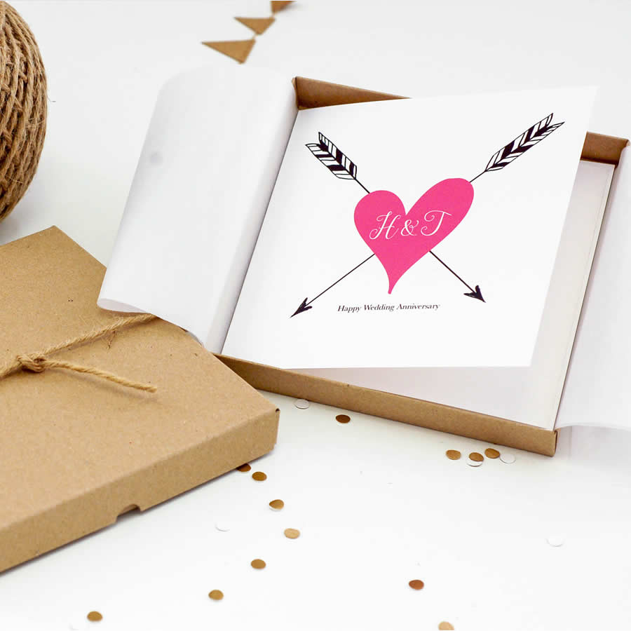 Boyfriend Boxed valentines day card | The Luxe Co